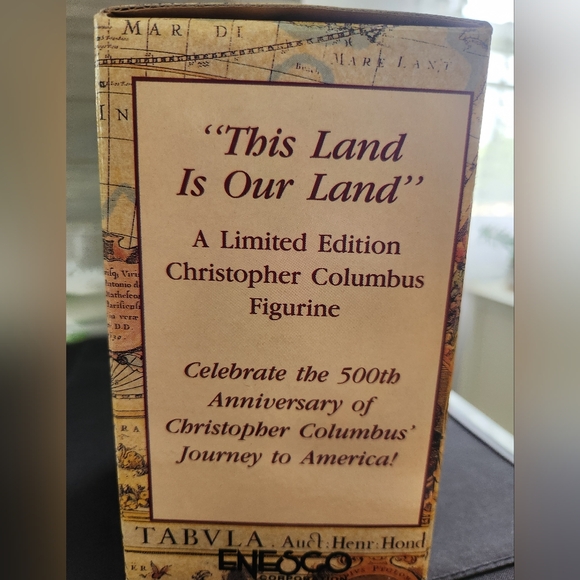 NIB Precious Moments 527777 This Land Is Our Land, Knight Figurine - Picture 5 of 6